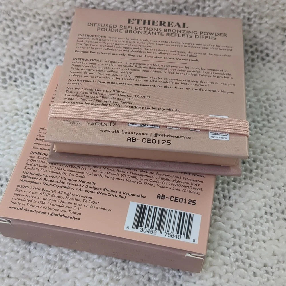 ĀTHR BEAUTY Ethereal Diffused Reflections Bronzing Powder, 8g/0.28oz